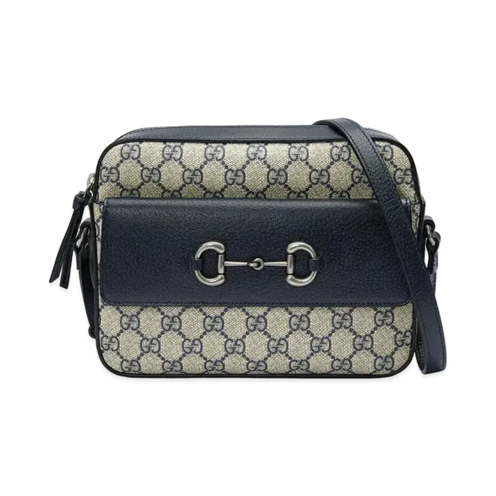 GUCCI Gucci Hose Bit 1955 Small Bag "Beige/Blue"