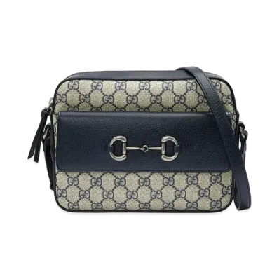 GUCCI Gucci Hose Bit 1955 Small Bag "Beige/Blue"