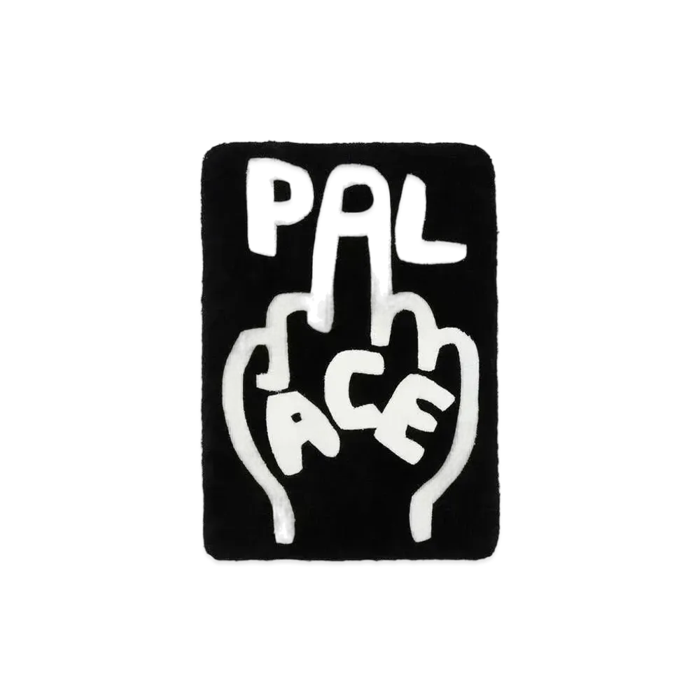 PALACE Finger Up Rug "Black"