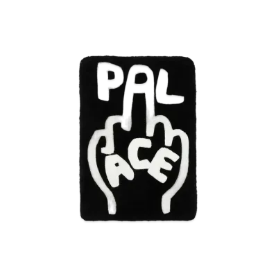 PALACE Finger Up Rug "Black"