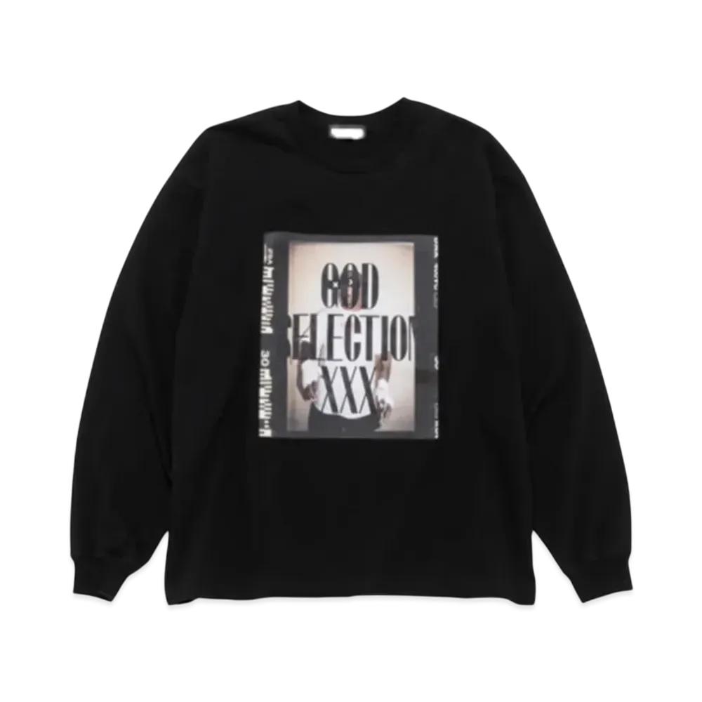GOD SELECTION XXX Long Sleeve T-Shirt GX-A25-LT-07 "Black"