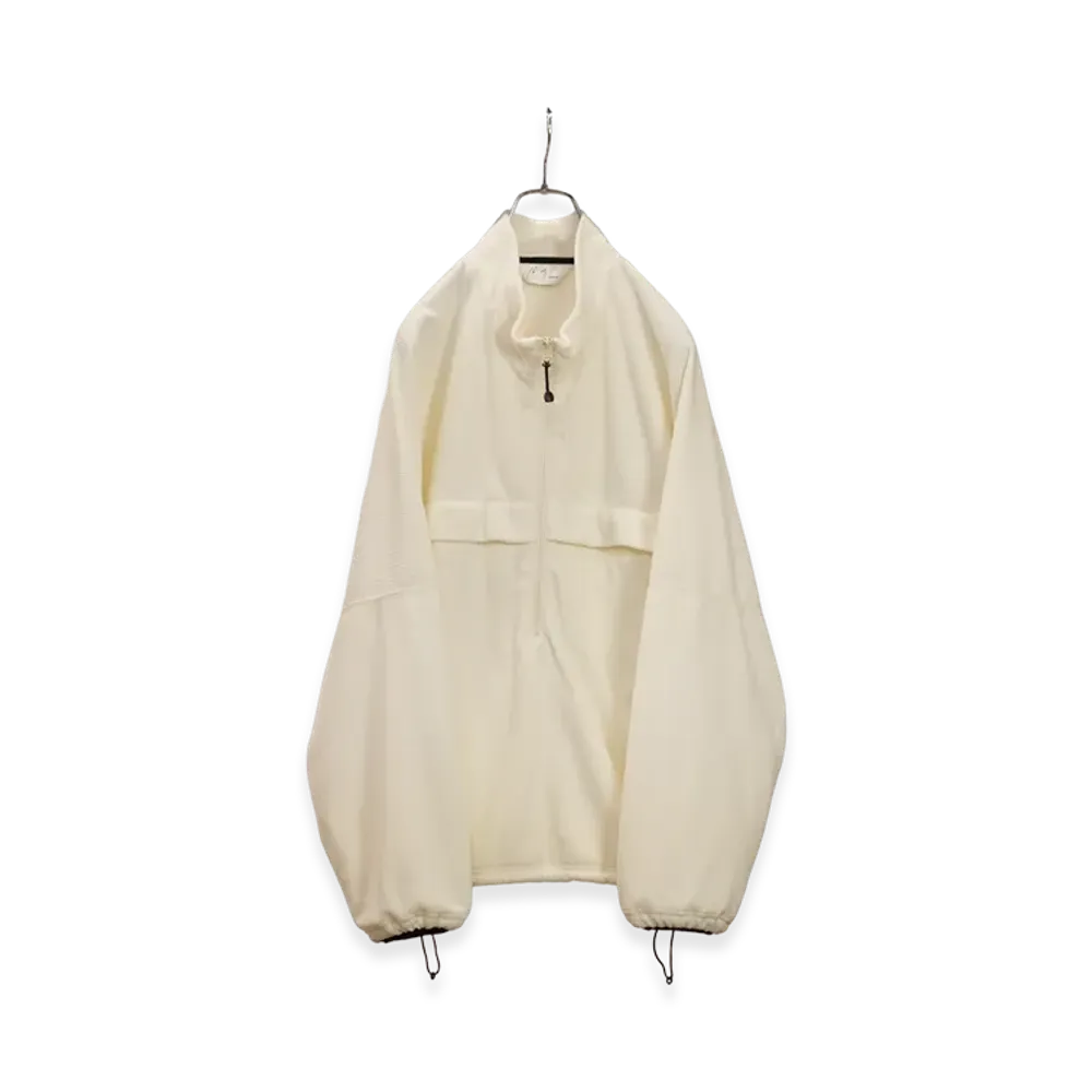 ANCELLM Kimono Zip Fleece "White"