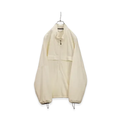 ANCELLM Kimono Zip Fleece "White"