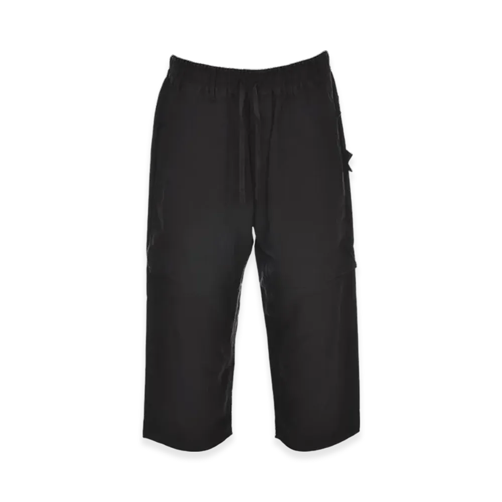Stone Island Shadow Project 30415 Workwear Wide Trousers Chapter 1 Linen Cordura-TC "Black"