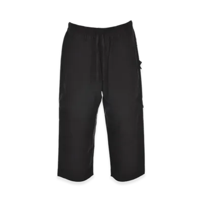 Stone Island Shadow Project 30415 Workwear Wide Trousers Chapter 1 Linen Cordura-TC "Black"