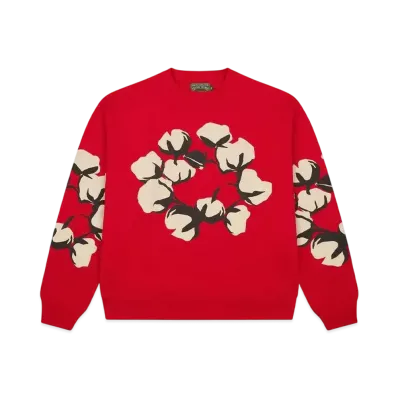 DENIM TEARS x CACTUS PLANT FLEA MARKET Crewneck "Red"