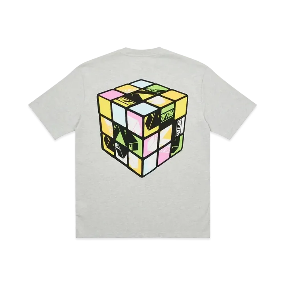 PALACE DON'T BE SQUARE T-SHIRT "Grey Marl"