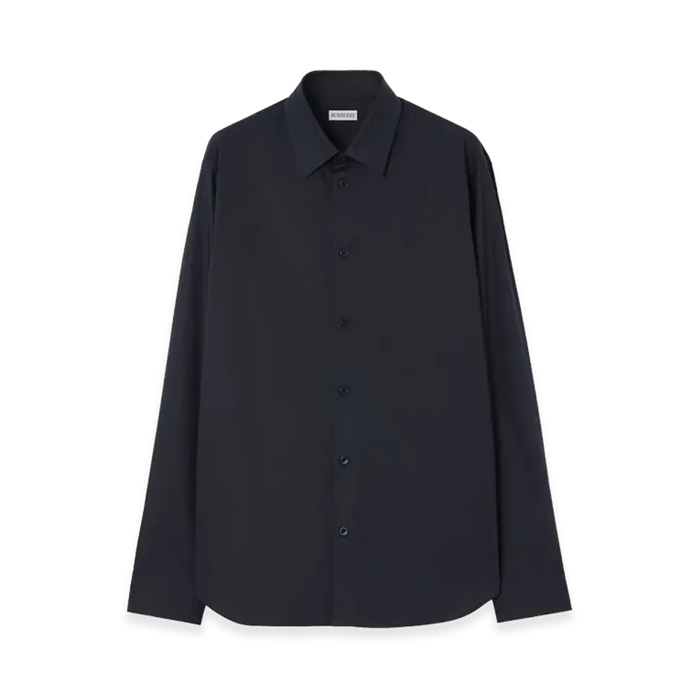 Burberry Cotton Shirt "Navy"