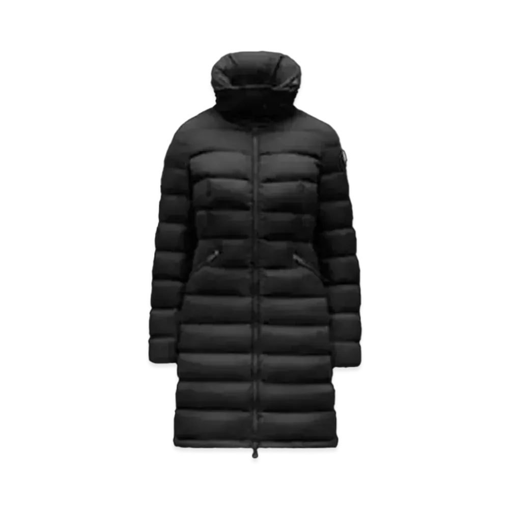 MONCLER Flammette Long Down Jacket "Black"