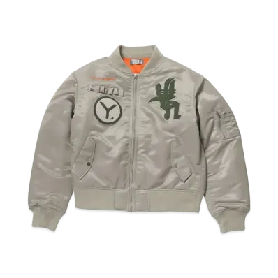 YENTOWN MA-1 Bomber Jacket "Beige"
