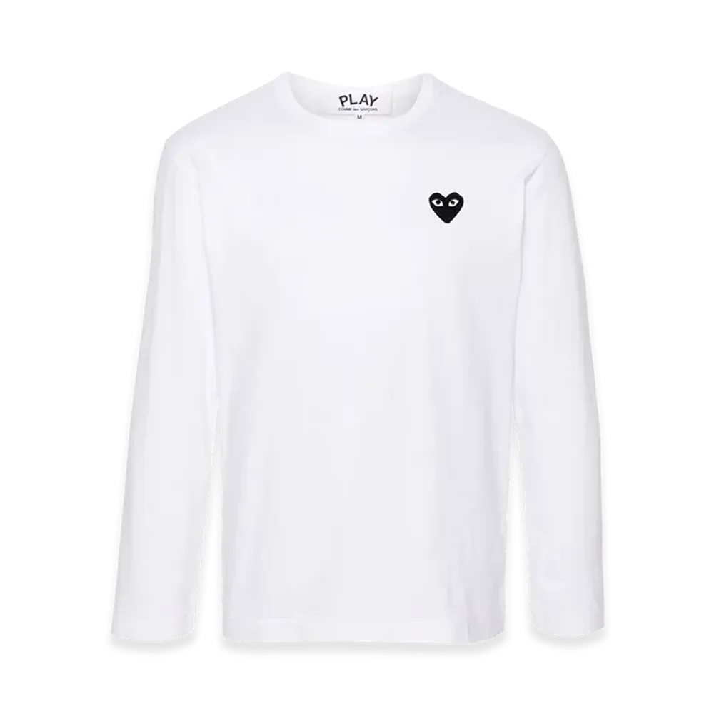 COMME des GARCONS Women's Long Sleeve T-Shirts "White"