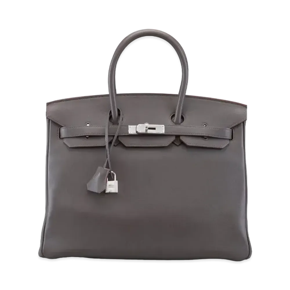 Hermes Birkin Swift "Etain/Silver"