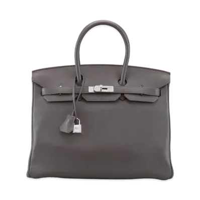 Hermes Birkin Swift "Etain/Silver"
