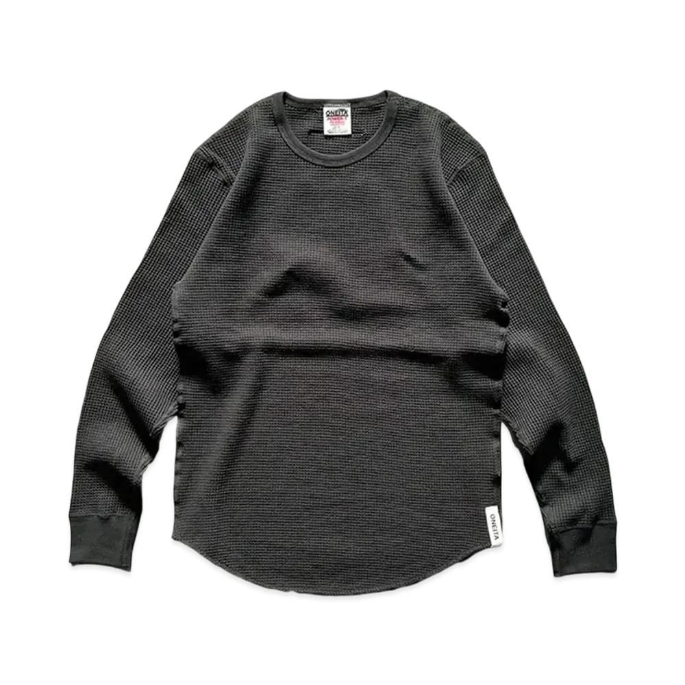 ONEITA Heavy Weight Thermal L/S "Black"