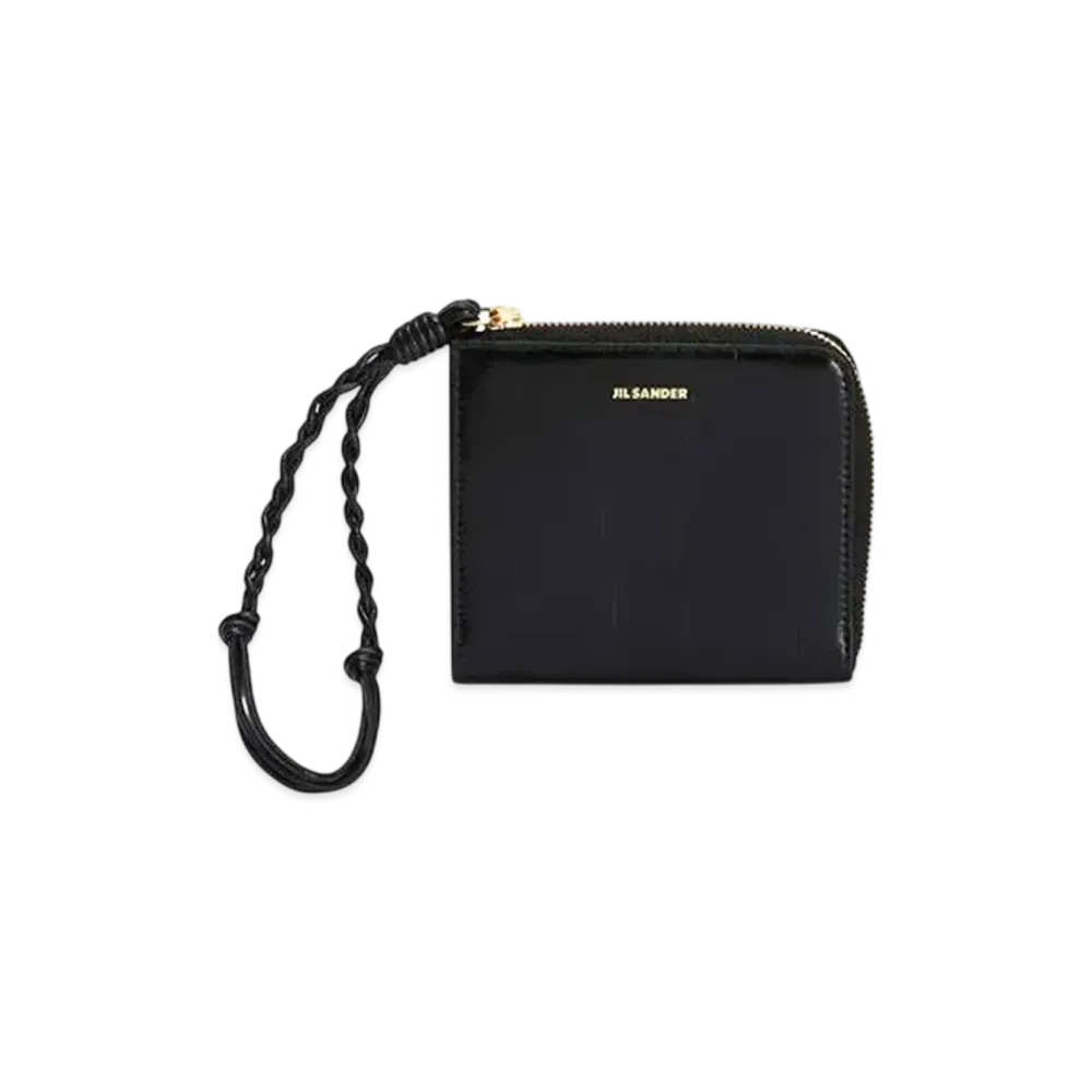 Jil Sander Tangle Card Holder "Black"