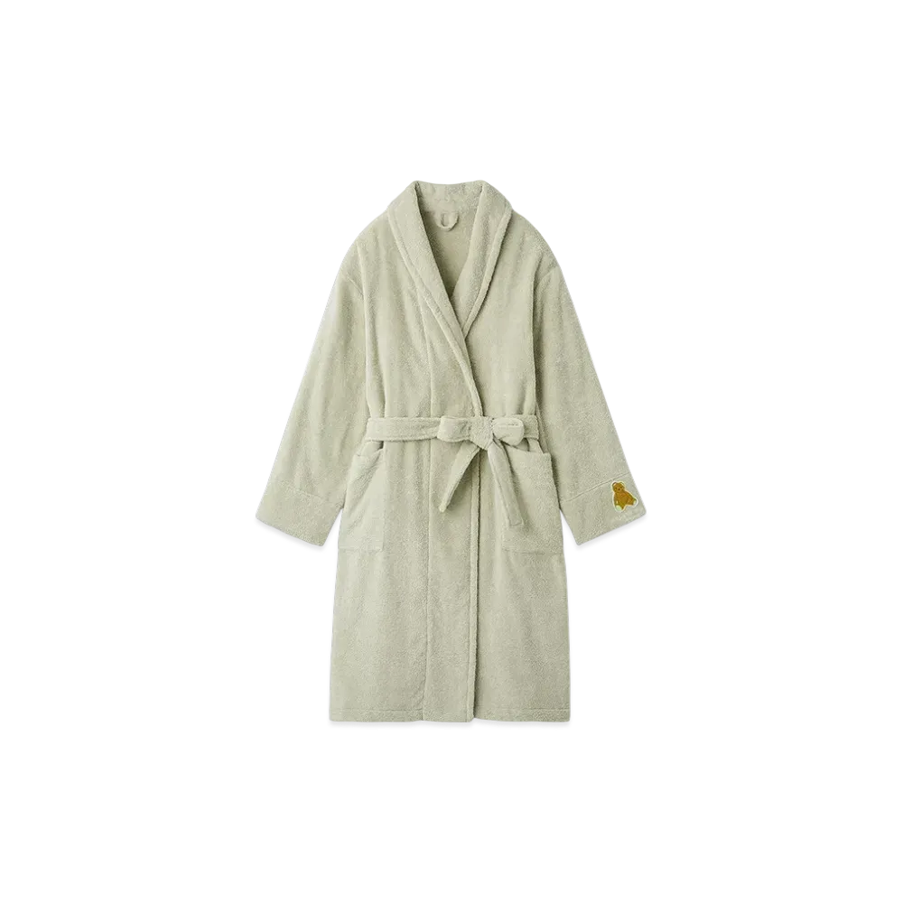 GELATO PIQUE Homme Bear One Point Pile Gown "Mint"
