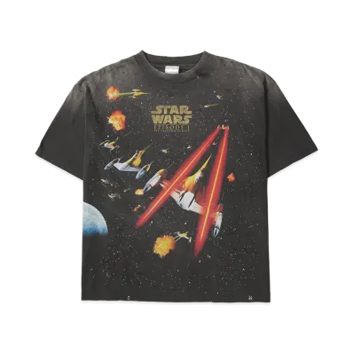 SAINT Mxxxxxx x STAR WARS SS Tee "Black"