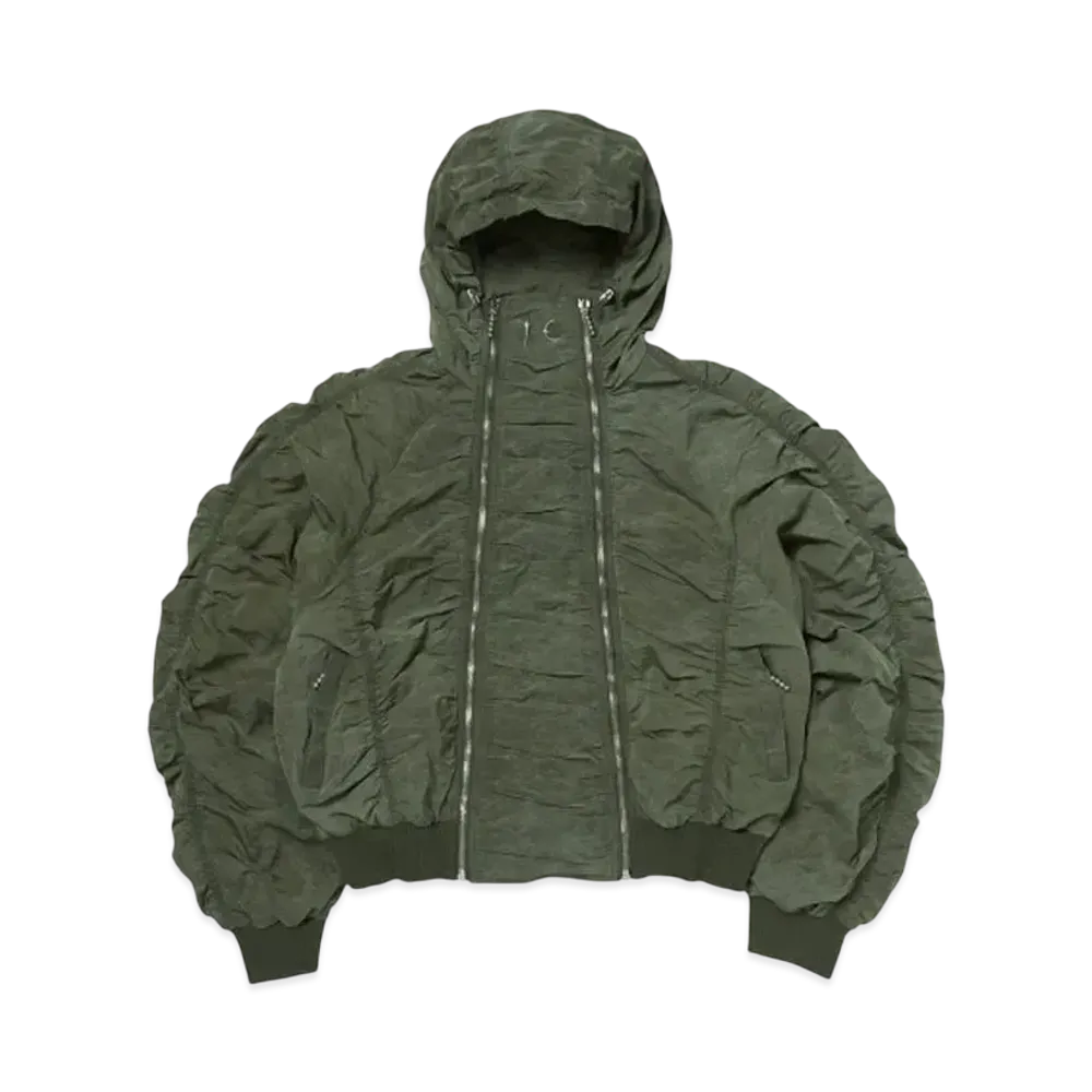 THUG CLUB Scarred Double Flying Bio Jacket "Khaki"