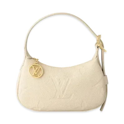 Louis Vuitton Mini Moon Monogram Empreinte Leather "Creme"