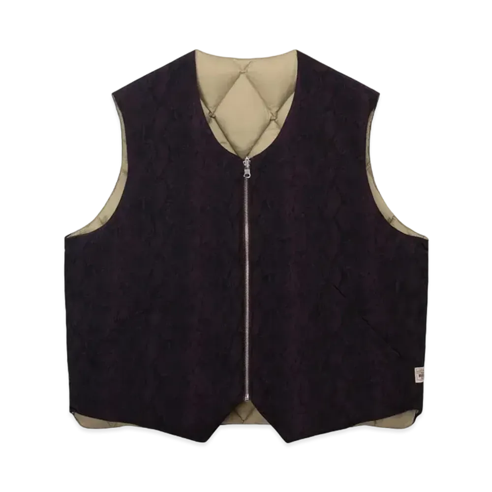 Stussy Python Reversible Vest "Burgundy"