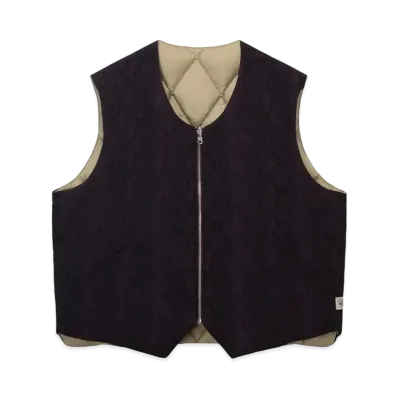 Stussy Python Reversible Vest "Burgundy"