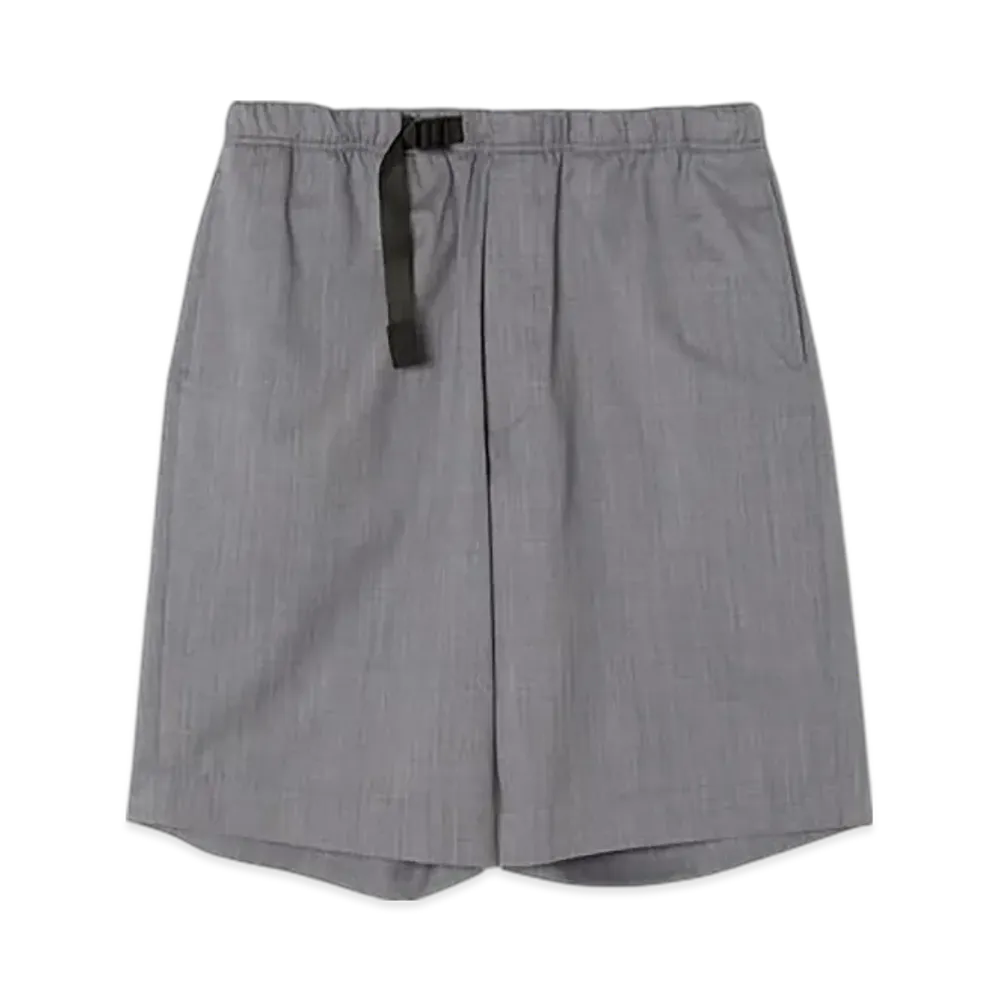 N.HOOLYWOOD Webbing Belt Half Pants "Light Gray"