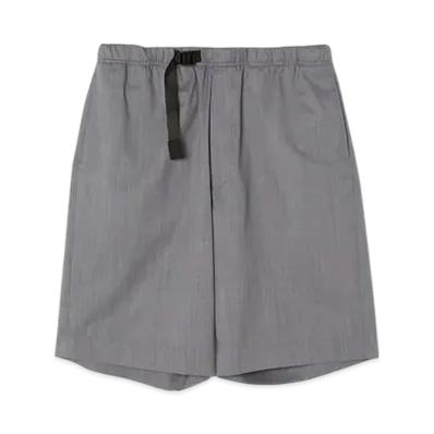 N.HOOLYWOOD Webbing Belt Half Pants "Light Gray"