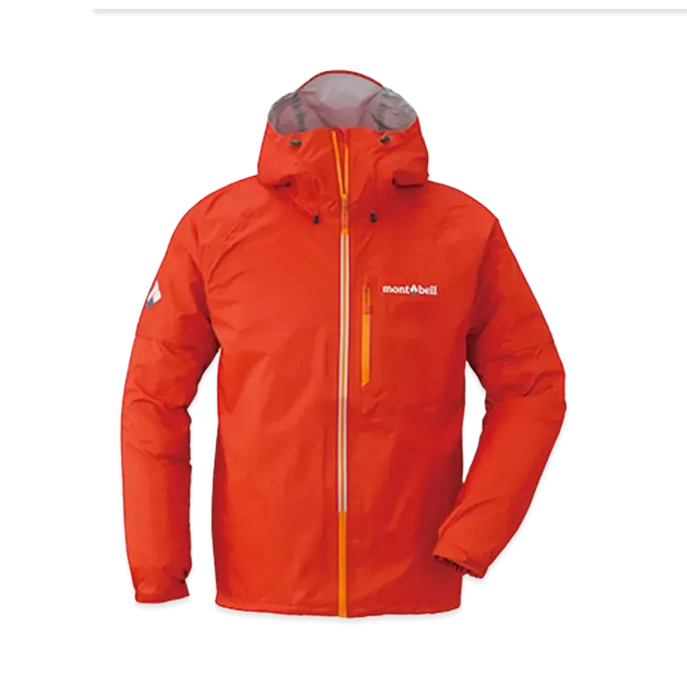 mont-bell Convertible Rain Jacket "Red"