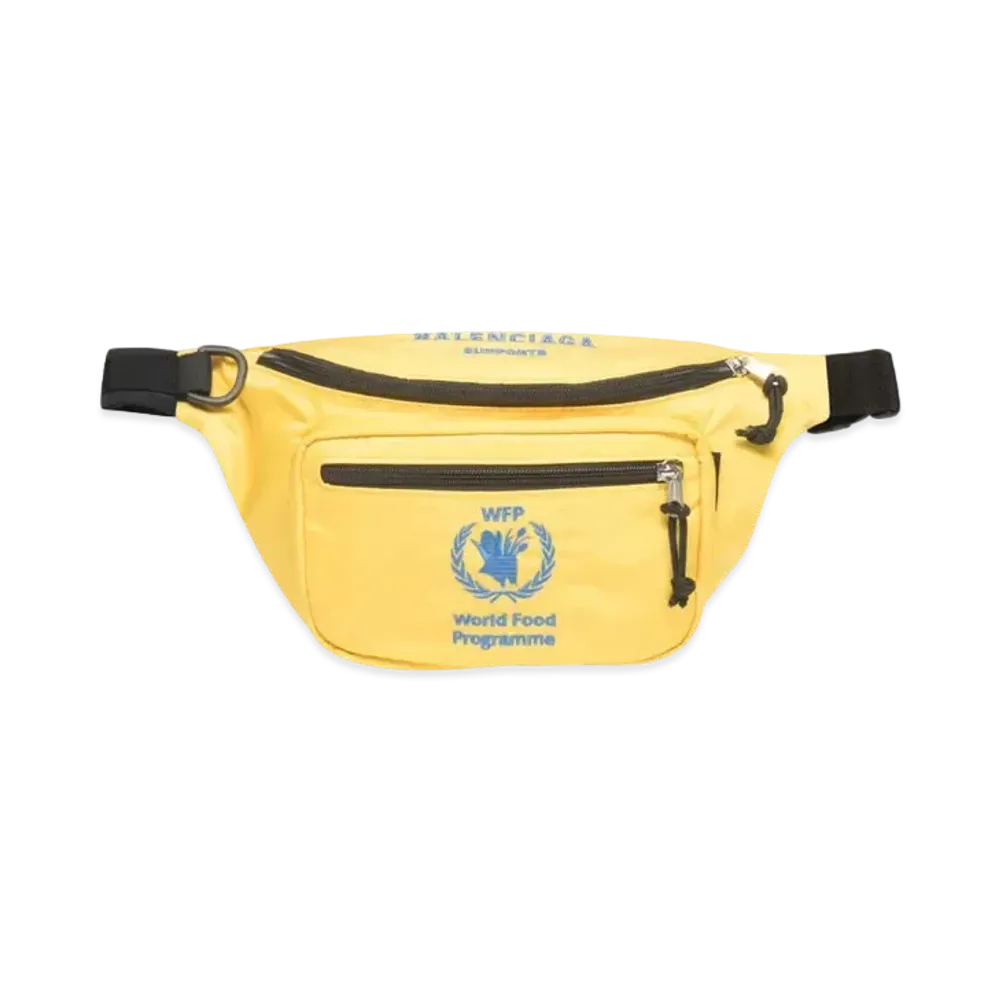 BALENCIAGA Nylon Universal Waist Bag "Yellow"