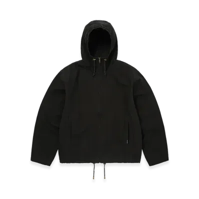 thisisneverthat Canvas Hooded Jacket "Black"
