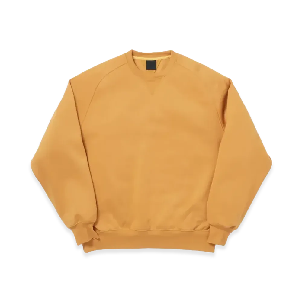 DAIWA PIER39 Tech Sweat Crew Freedom Sleeve "Bright Yellow"