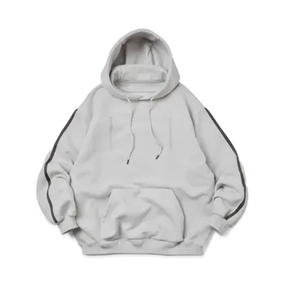 TIGHTBOOTH x GOOPiMADE Double Logo Hoodie "Grey"