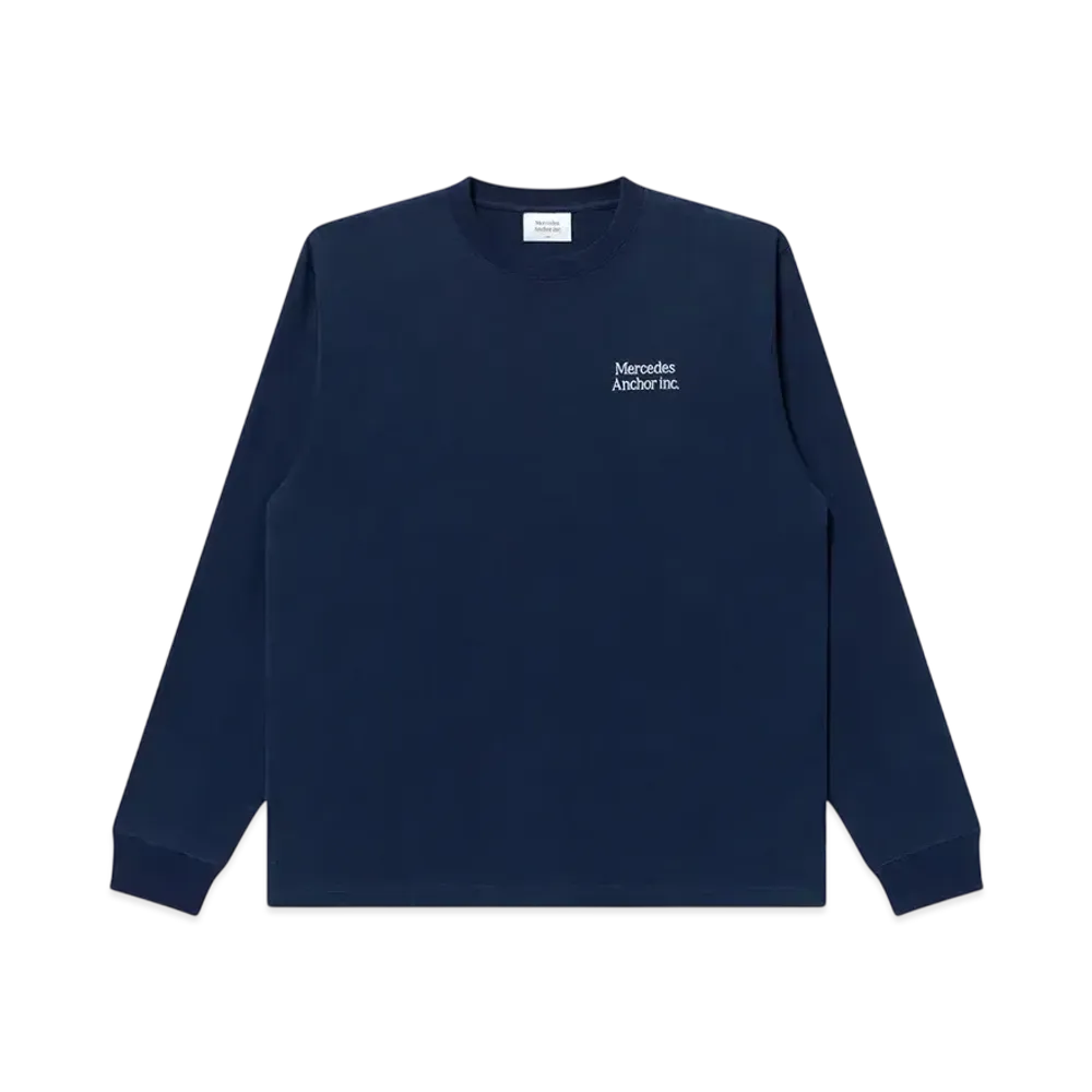 Mercedes Anchor inc. L/S Tee "Navy"