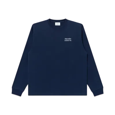 Mercedes Anchor inc. L/S Tee "Navy"
