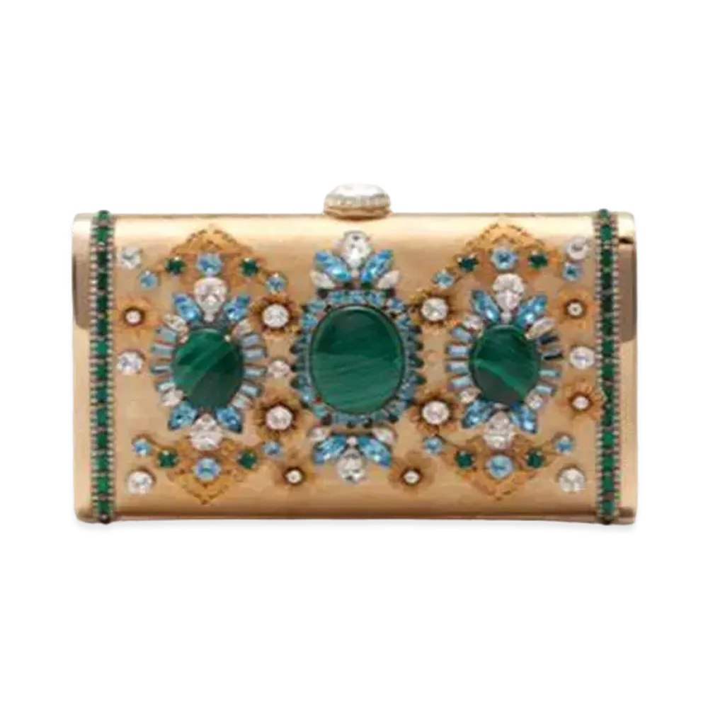 Dolce&Gabbana Marlen Clutch Metal Jewelry "Multicolor"