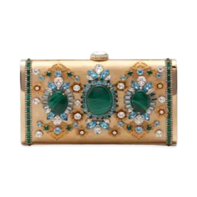 Dolce&Gabbana Marlen Clutch Metal Jewelry "Multicolor"