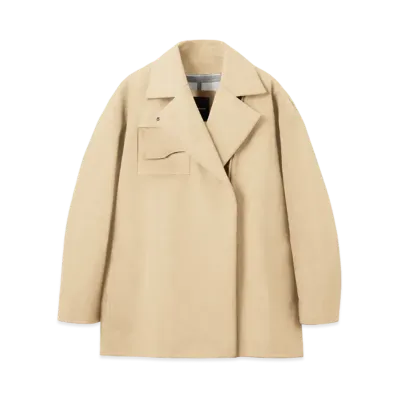 DESCENTE Allterrain Waterproof Wool Shell Blouson "Beige"