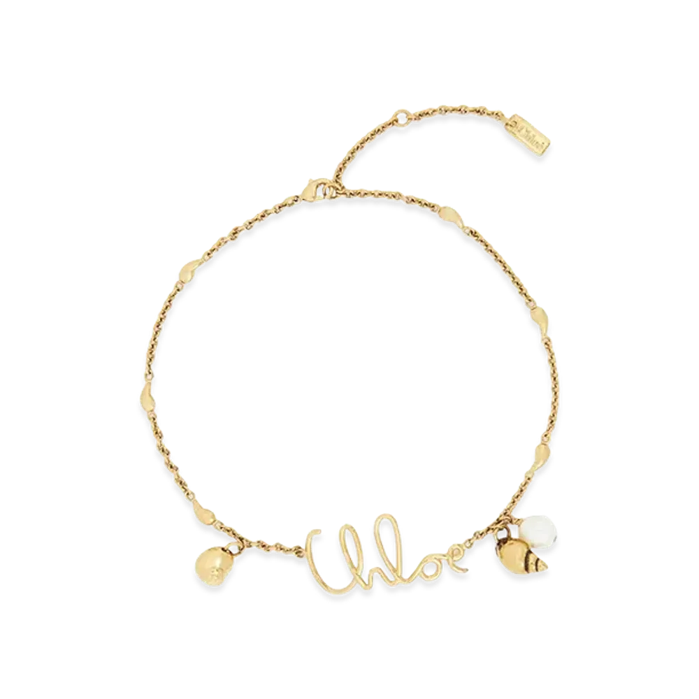 Chloe Women's The E Shells Necklace "Gold"