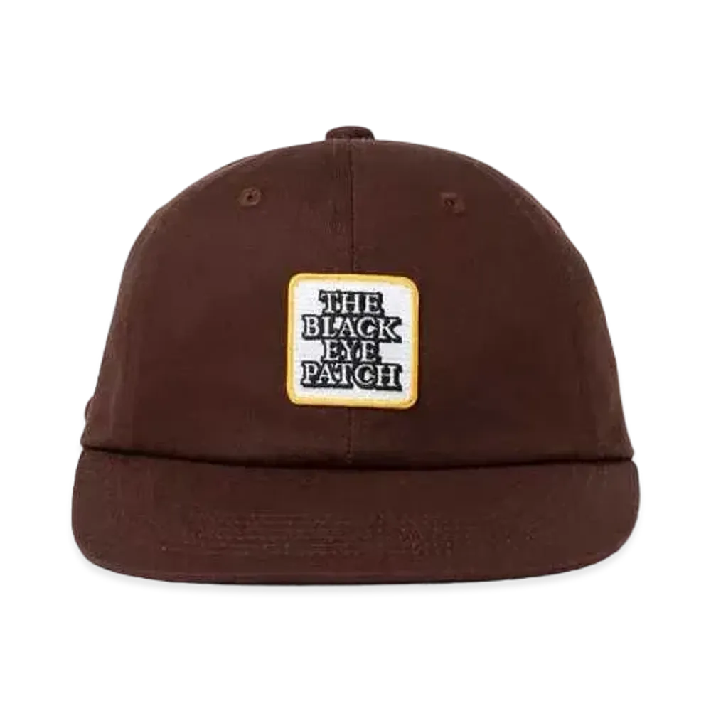 BlackEyePatch OG LABEL 6 PANEL CAP "Brick"