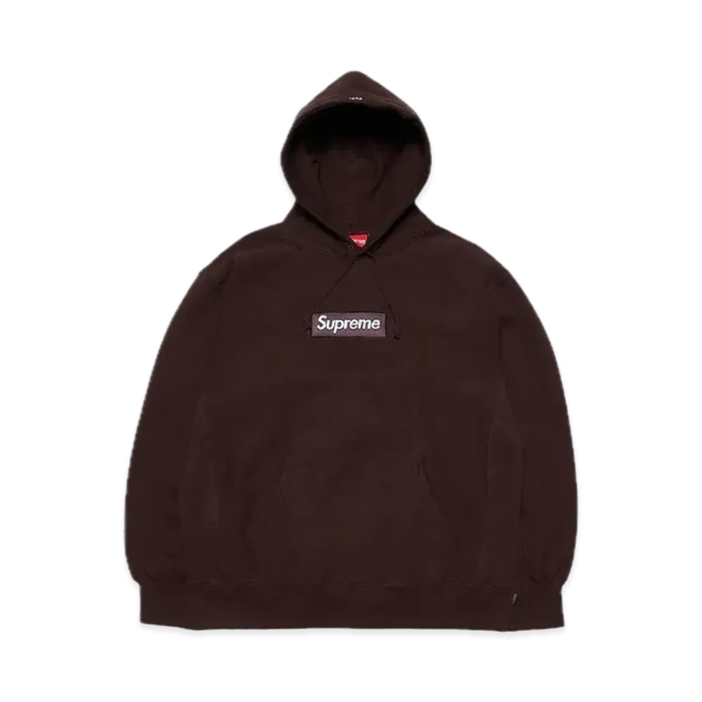 Supreme Box Logo Hooded Sweatshirt "Dark Brown" (21FW)