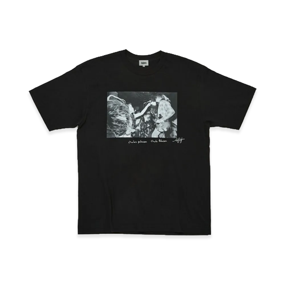 GDC x Charles Peterson x NIRVANA Raji's Finger Point Tee "Black"