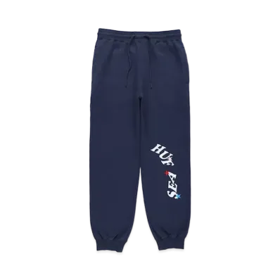 WIND AND SEA x HUF Sweat PT "Navy"