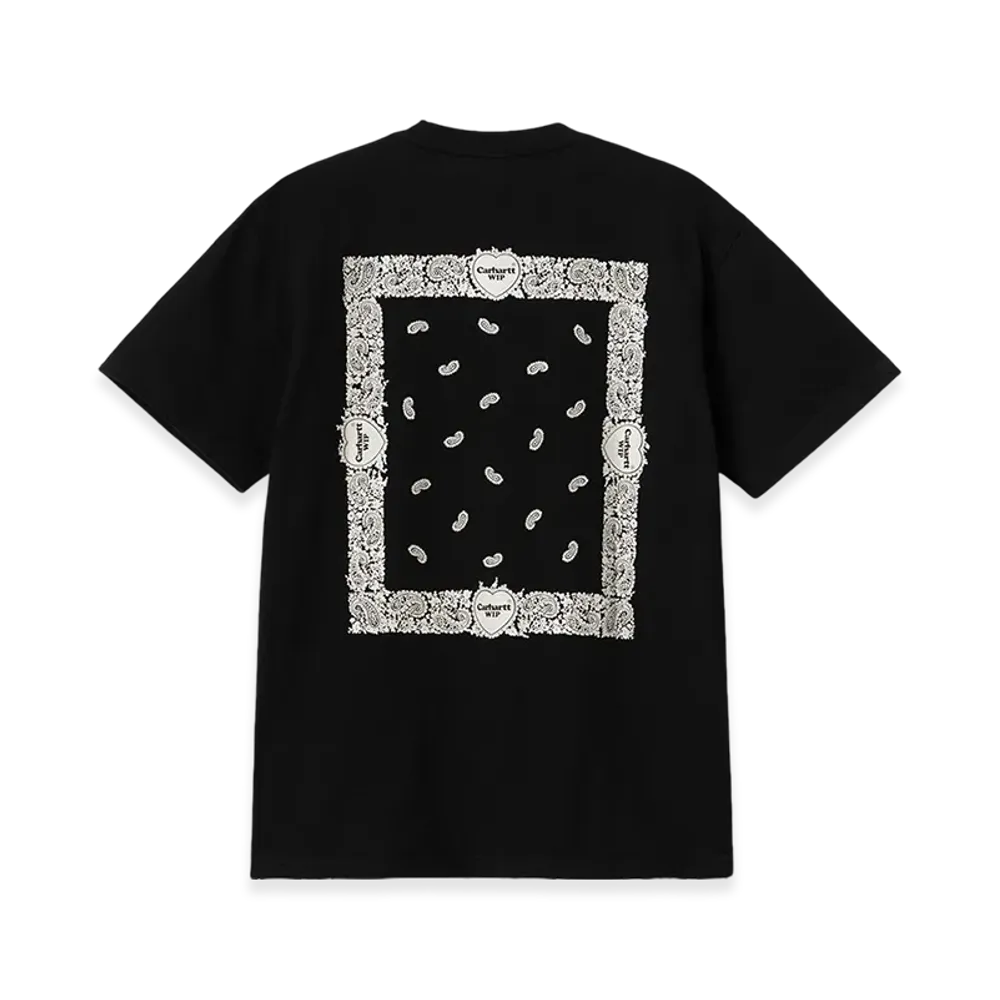 Carhartt WIP Paisley T-Shirt "Black"