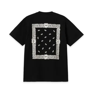 Carhartt WIP Paisley T-Shirt "Black"