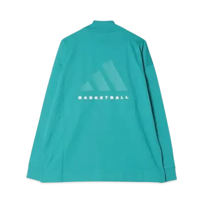 adidas Basketball Long Sleeve T-shirt (Gender Free) "Eqt Green"