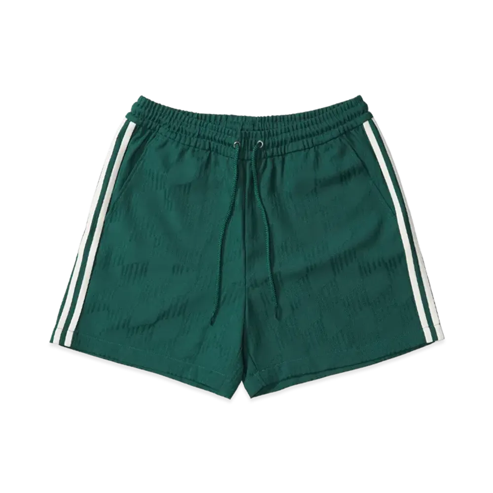 Kith x adidas Football Jacquard Short "Green"