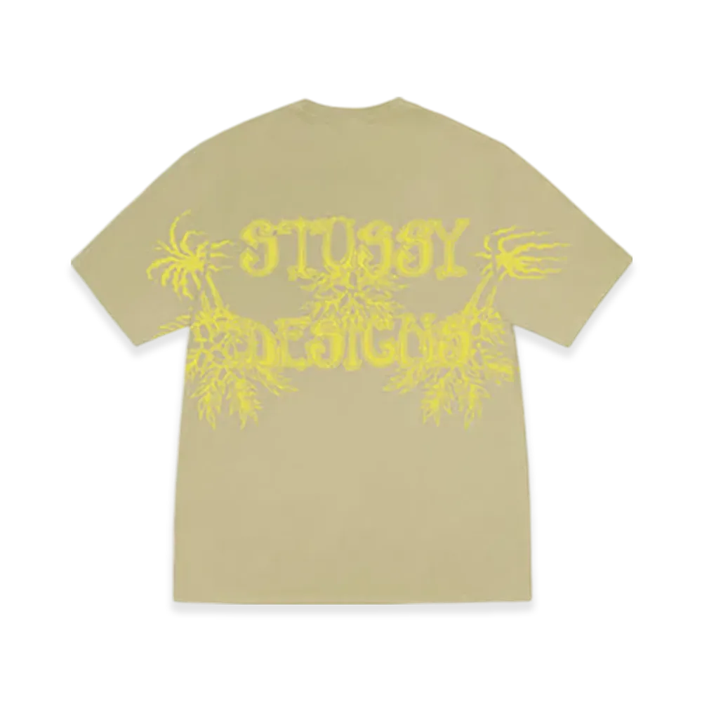 Stussy Wes Palms Tee Pigment Dyed "Elm"