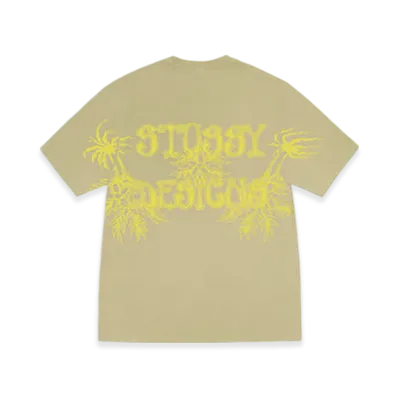 Stussy Wes Palms Tee Pigment Dyed "Elm"