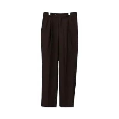 Ernie Palo Stretch Wool Slacks "Brown"