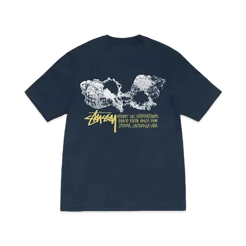 Stussy Shells Tee "Navy"